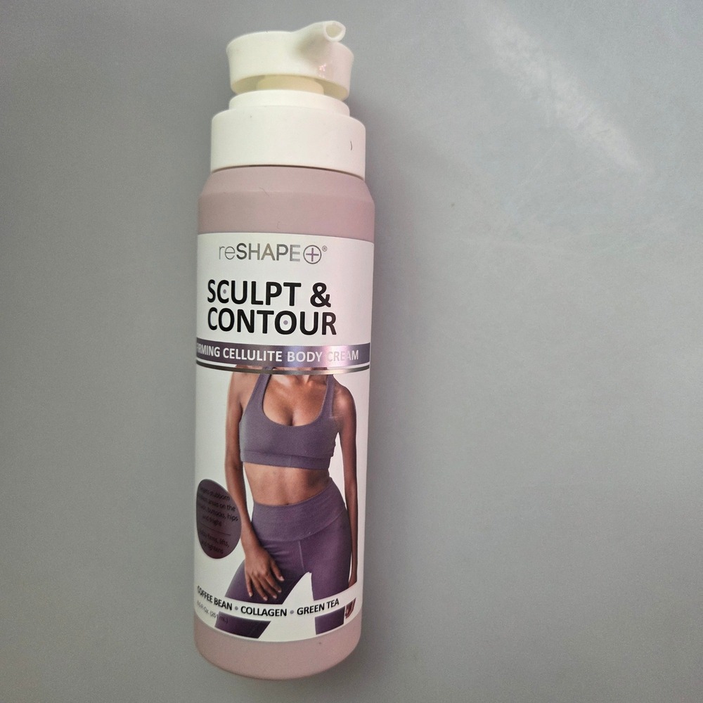 reSHAPE+ Sculpt & Contour Firming Cellulite Body Cream 8.5 fl oz Collagen Coffee